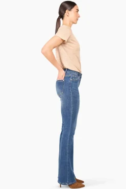 JANICE Denim^Blauwe Flared Jeans Arlo Blue 111