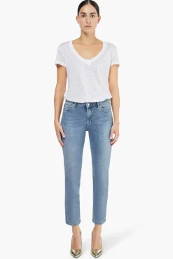 JANICE Denim^Blauwe Mom Jeans Cooper Blue 808