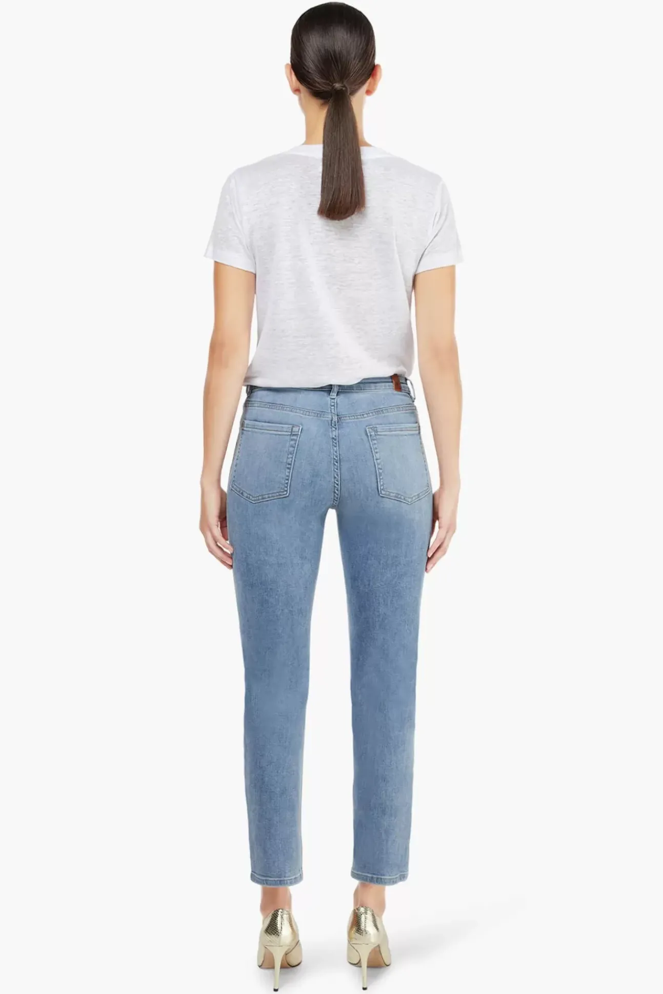 JANICE Denim^Blauwe Mom Jeans Cooper Blue 808
