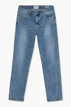 JANICE Denim^Blauwe Mom Jeans Cooper Blue 808