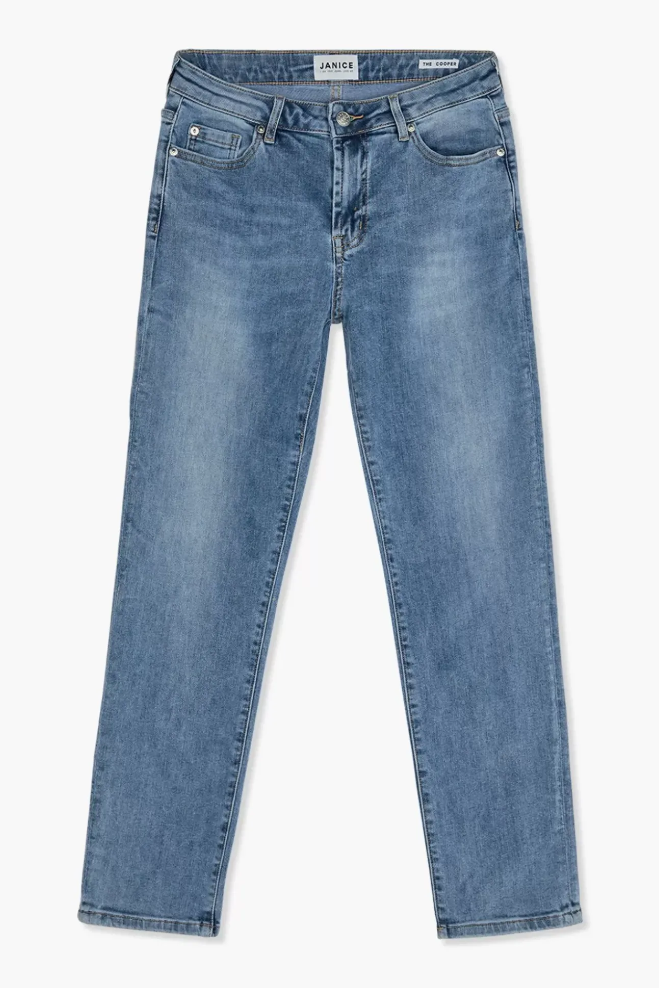 JANICE Denim^Blauwe Mom Jeans Cooper Blue 808