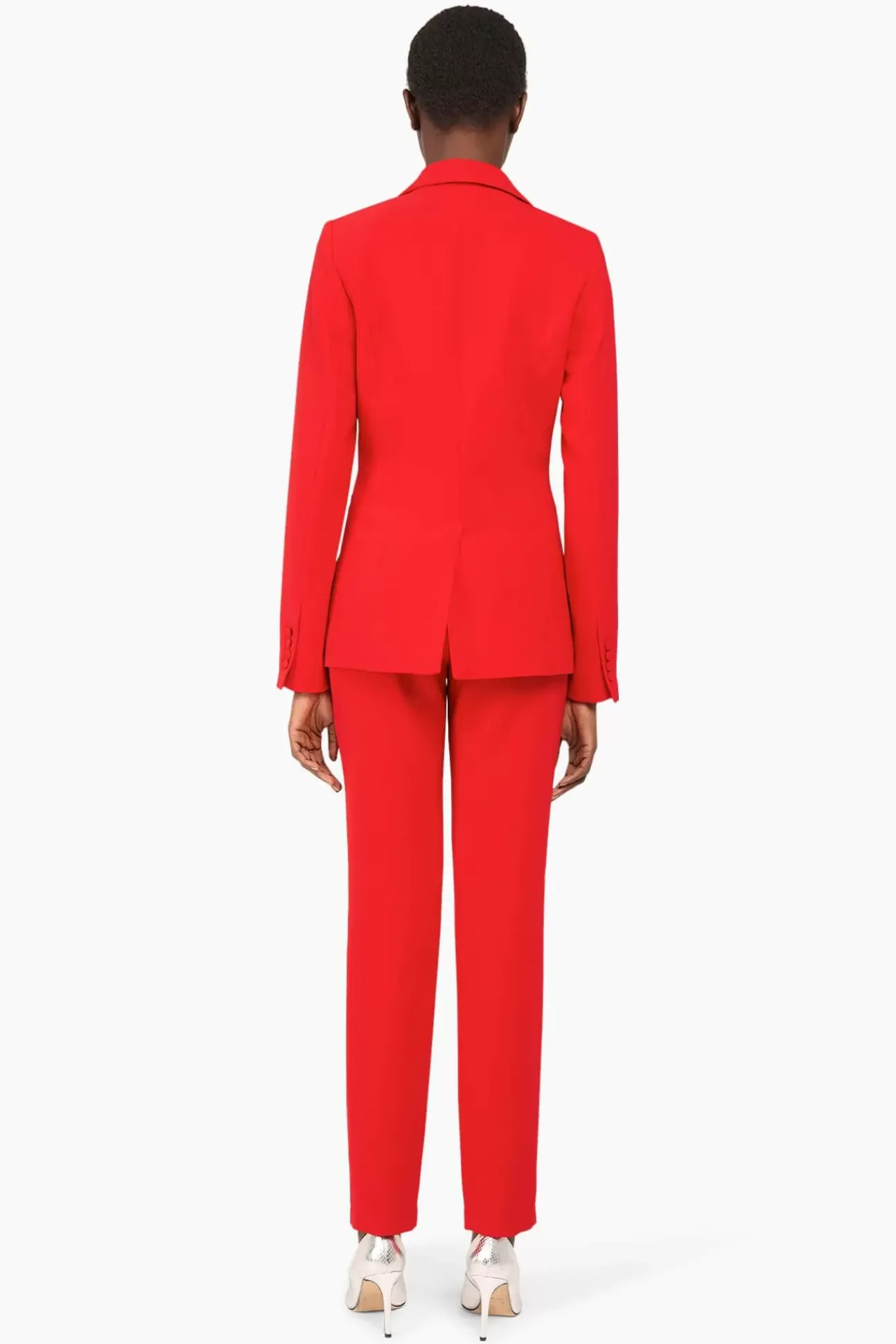 JANICE Blazers^Blazer Dames Getailleerd Luke Rood