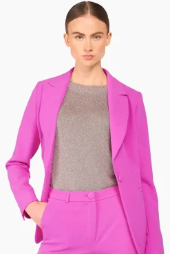 JANICE Blazers^Blazer Dames Getailleerd Luke Roze