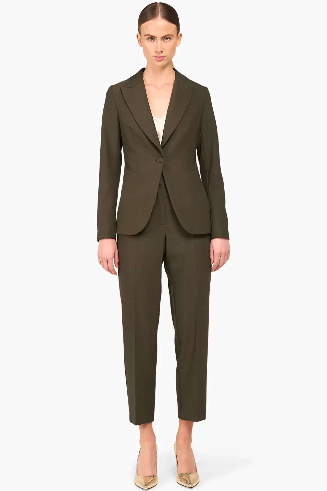 JANICE Blazers^Blazer Dames Getailleerd Luke Groen