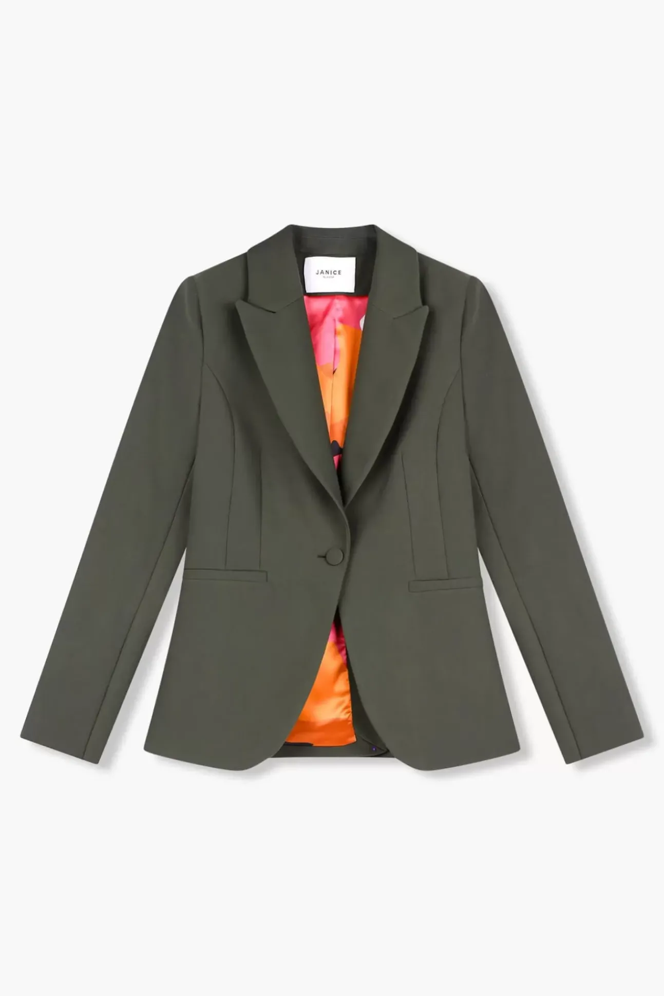 JANICE Blazers^Blazer Dames Getailleerd Luke Groen