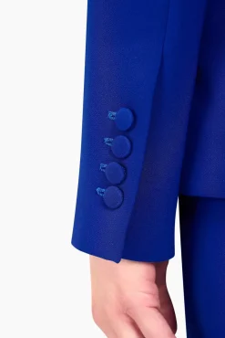 JANICE Blazers^Blazer Dames Getailleerd Luke Blauw