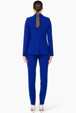 JANICE Blazers^Blazer Dames Getailleerd Luke Blauw