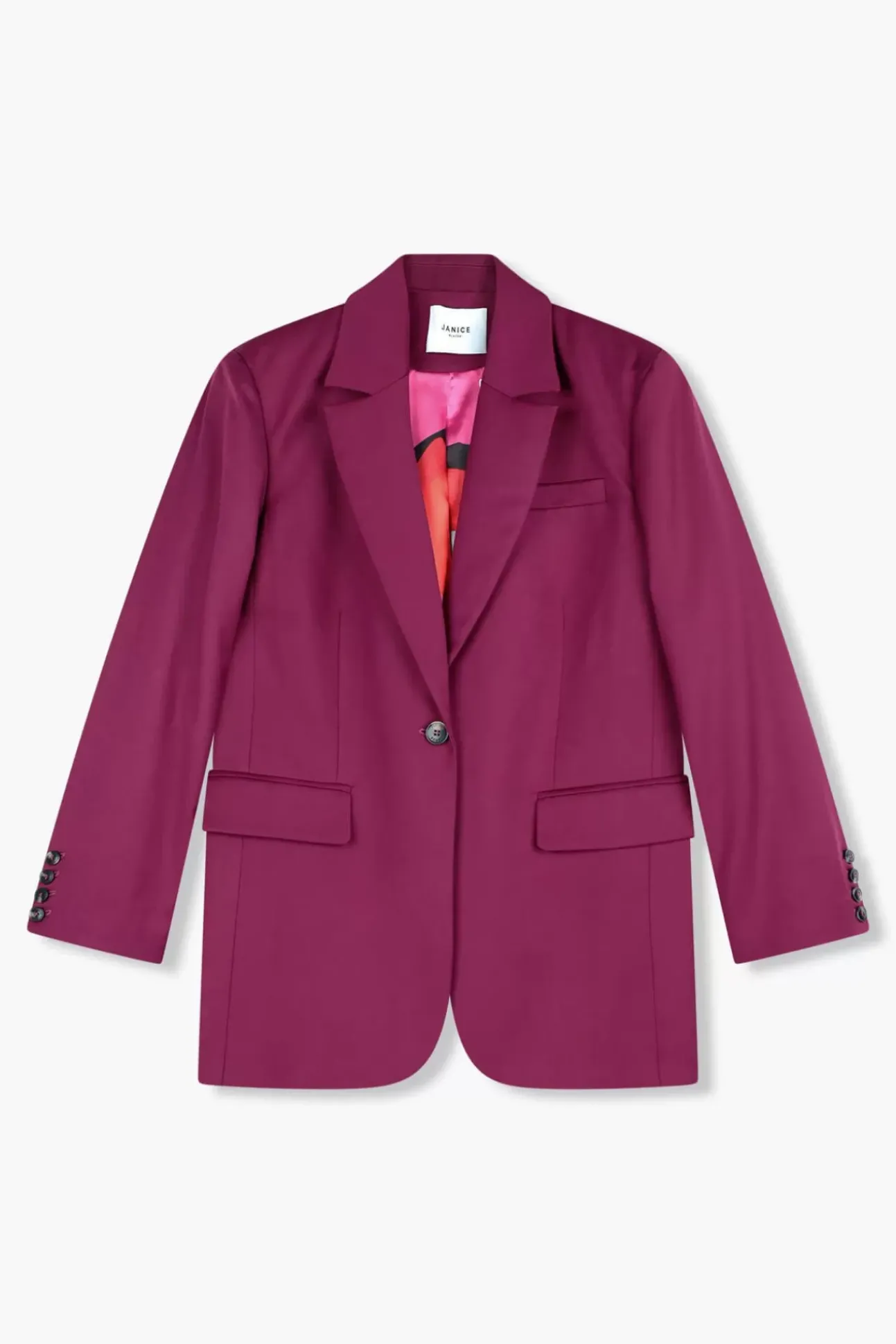 JANICE Blazers^Blazer Dames Hank Burgundy