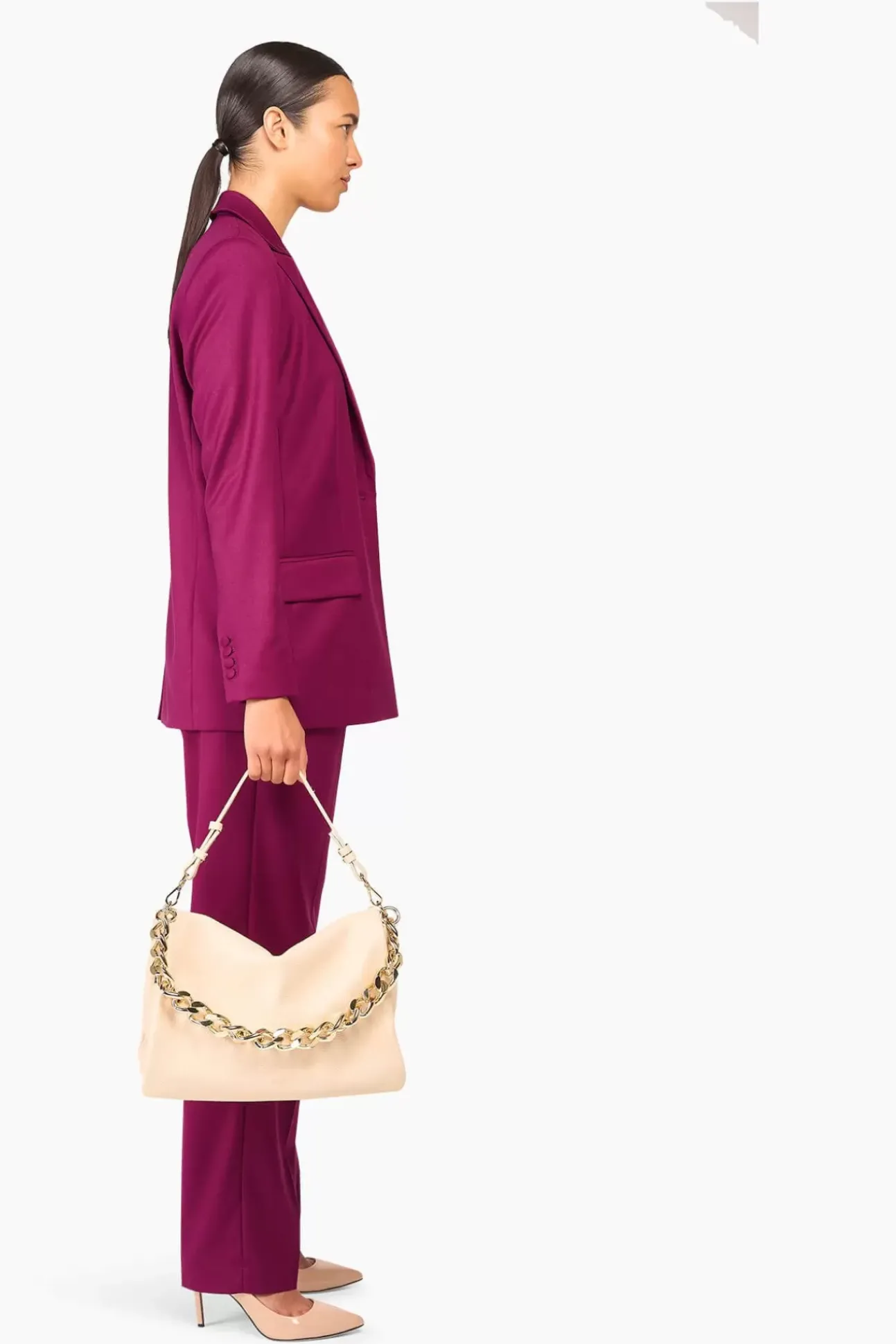JANICE Blazers^Blazer Dames Nash Burgundy