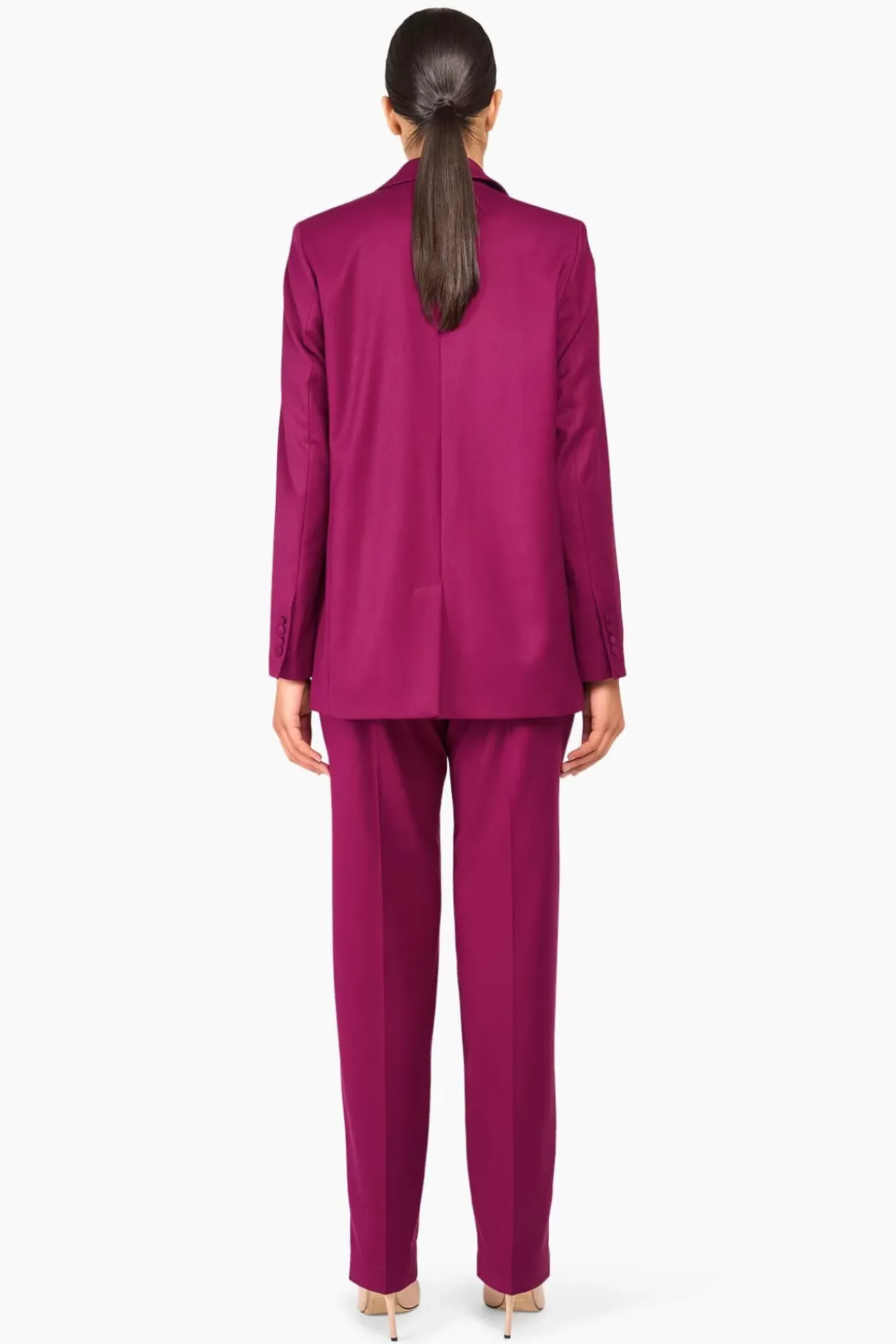 JANICE Blazers^Blazer Dames Nash Burgundy