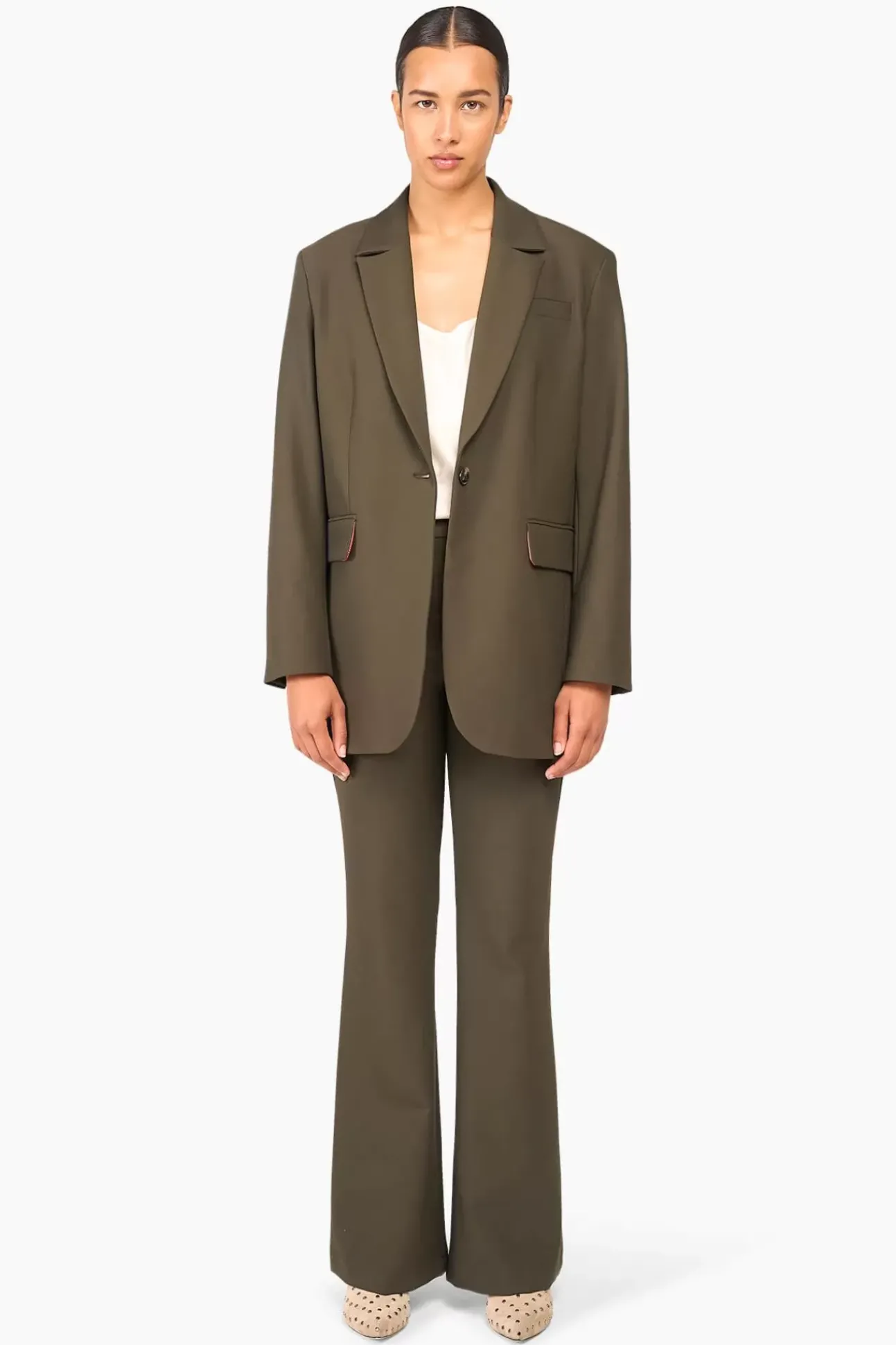 JANICE Blazers^Blazer Dames Oversized Hank Groen