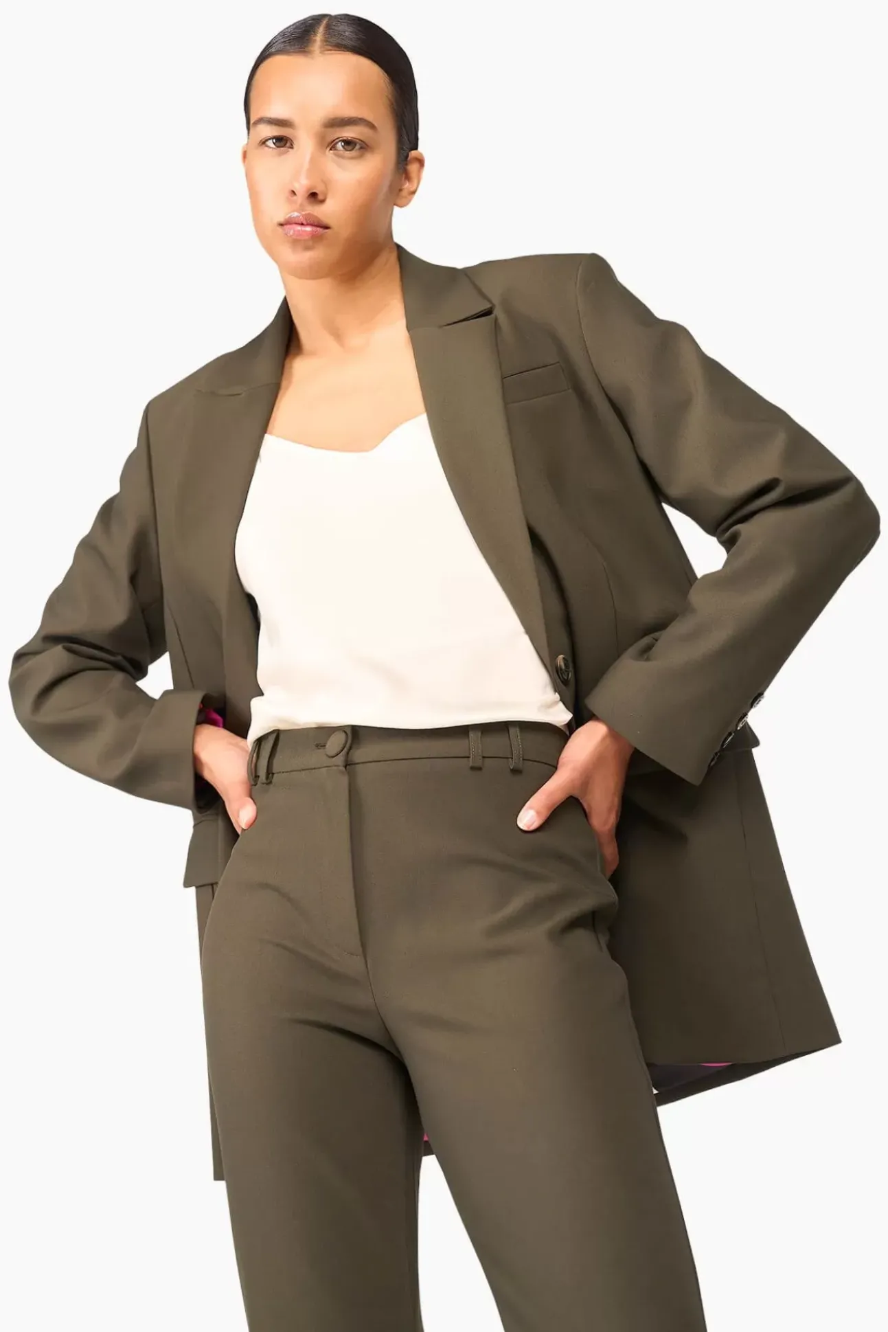 JANICE Blazers^Blazer Dames Oversized Hank Groen