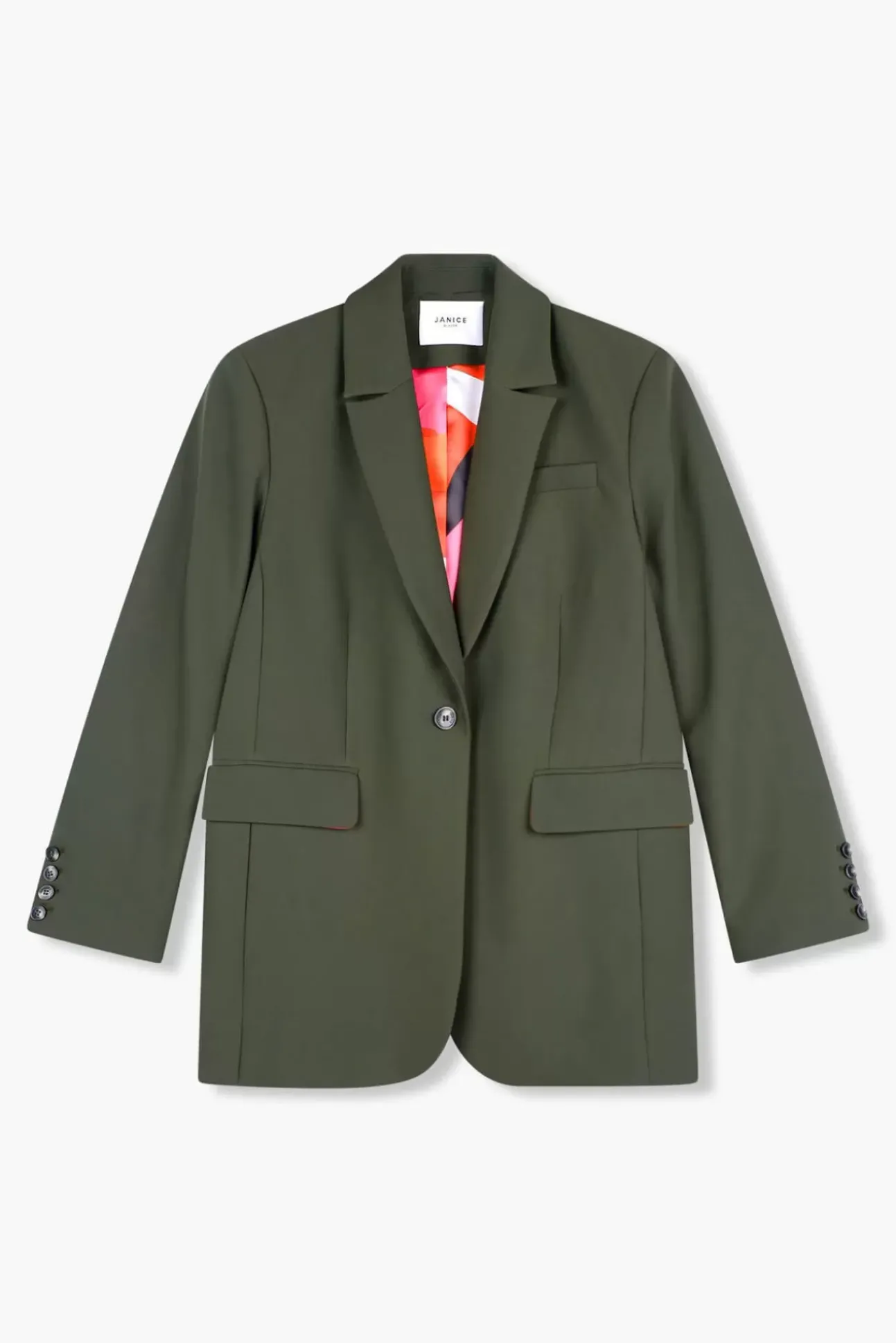 JANICE Blazers^Blazer Dames Oversized Hank Groen