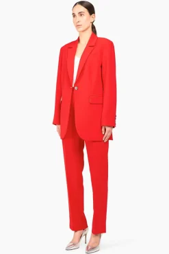 JANICE Blazers^Blazer Dames Oversized Hank Rood