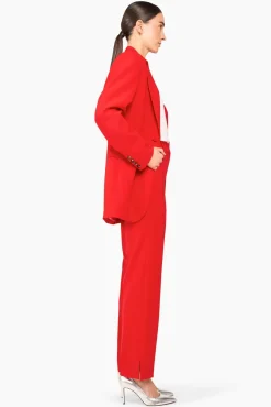 JANICE Blazers^Blazer Dames Oversized Hank Rood