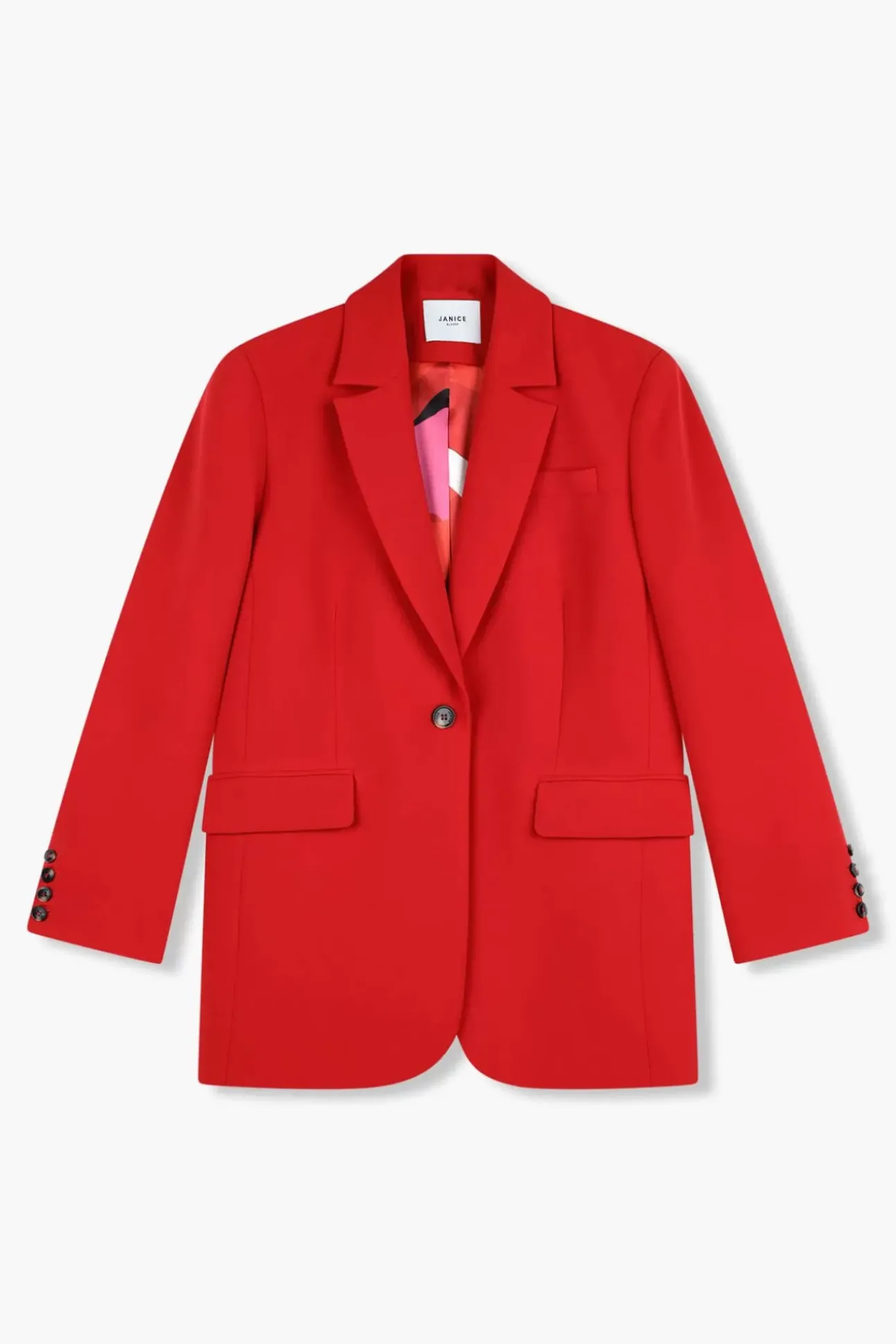 JANICE Blazers^Blazer Dames Oversized Hank Rood