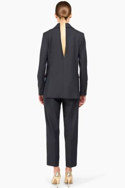 JANICE Blazers^Blazer Dames Streep Kingston Blauw