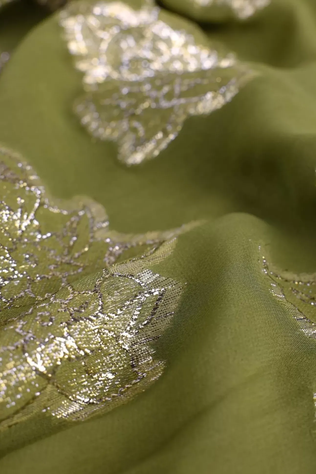 JANICE Blouses^Blouse Dames Viscose Lurex Toby Groen