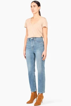 JANICE Denim^Boyfriend Jeans Morgan Dark Denim 009