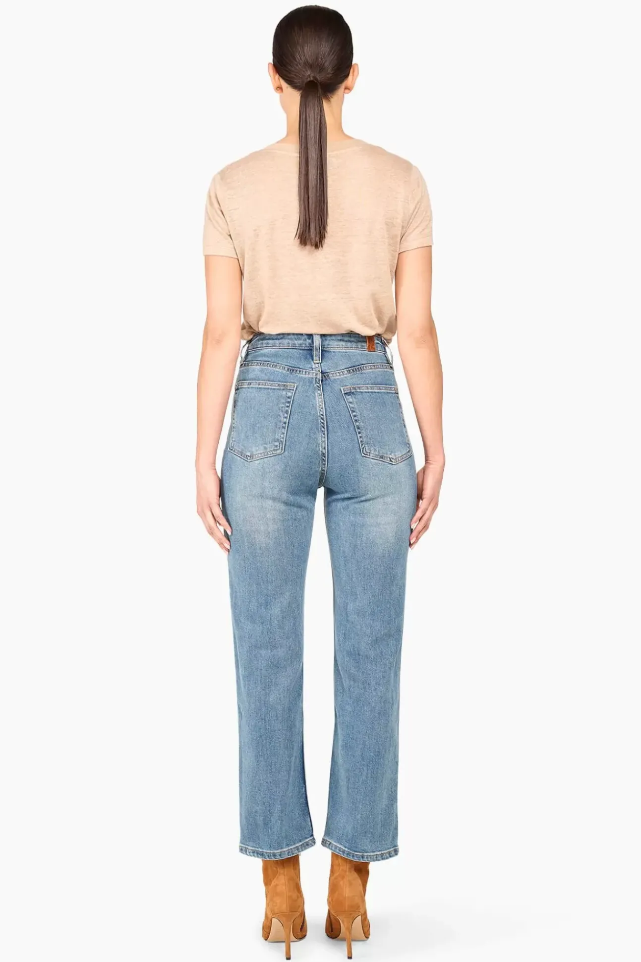 JANICE Denim^Boyfriend Jeans Morgan Dark Denim 009
