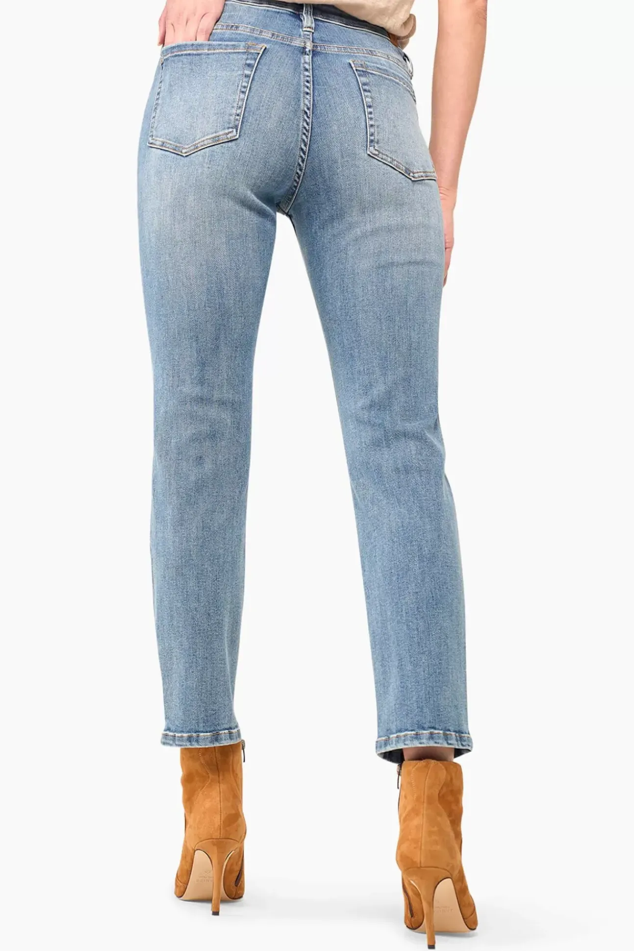 JANICE Denim^Boyfriend Jeans Morgan Dark Denim 009