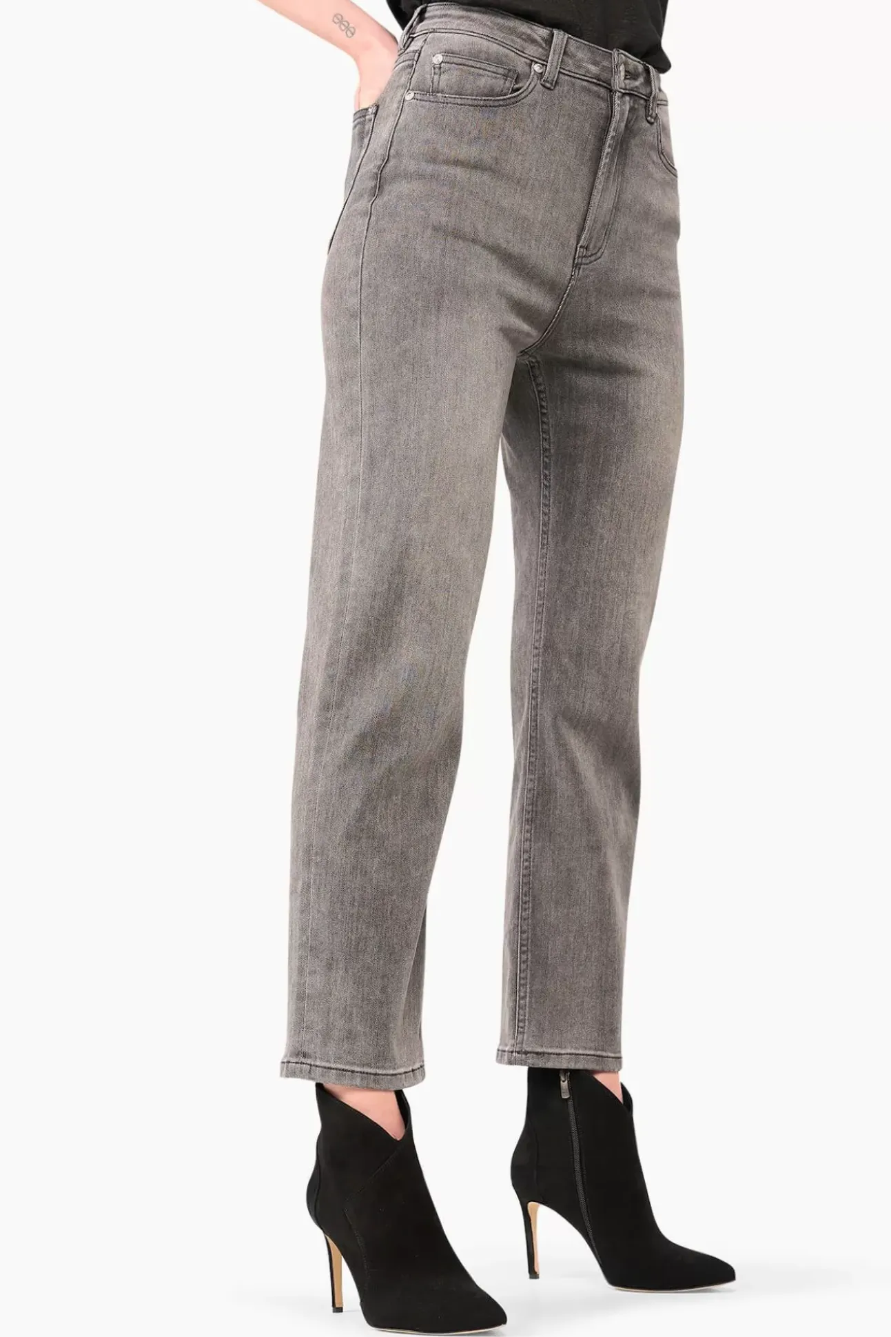 JANICE Denim^Boyfriend Jeans Morgan Grey 007