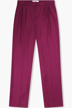 JANICE Broeken^Broek Dames Burgundy Andrew