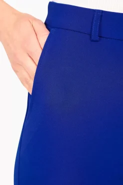 JANICE Broeken^Broek Dames Curtis Blauw
