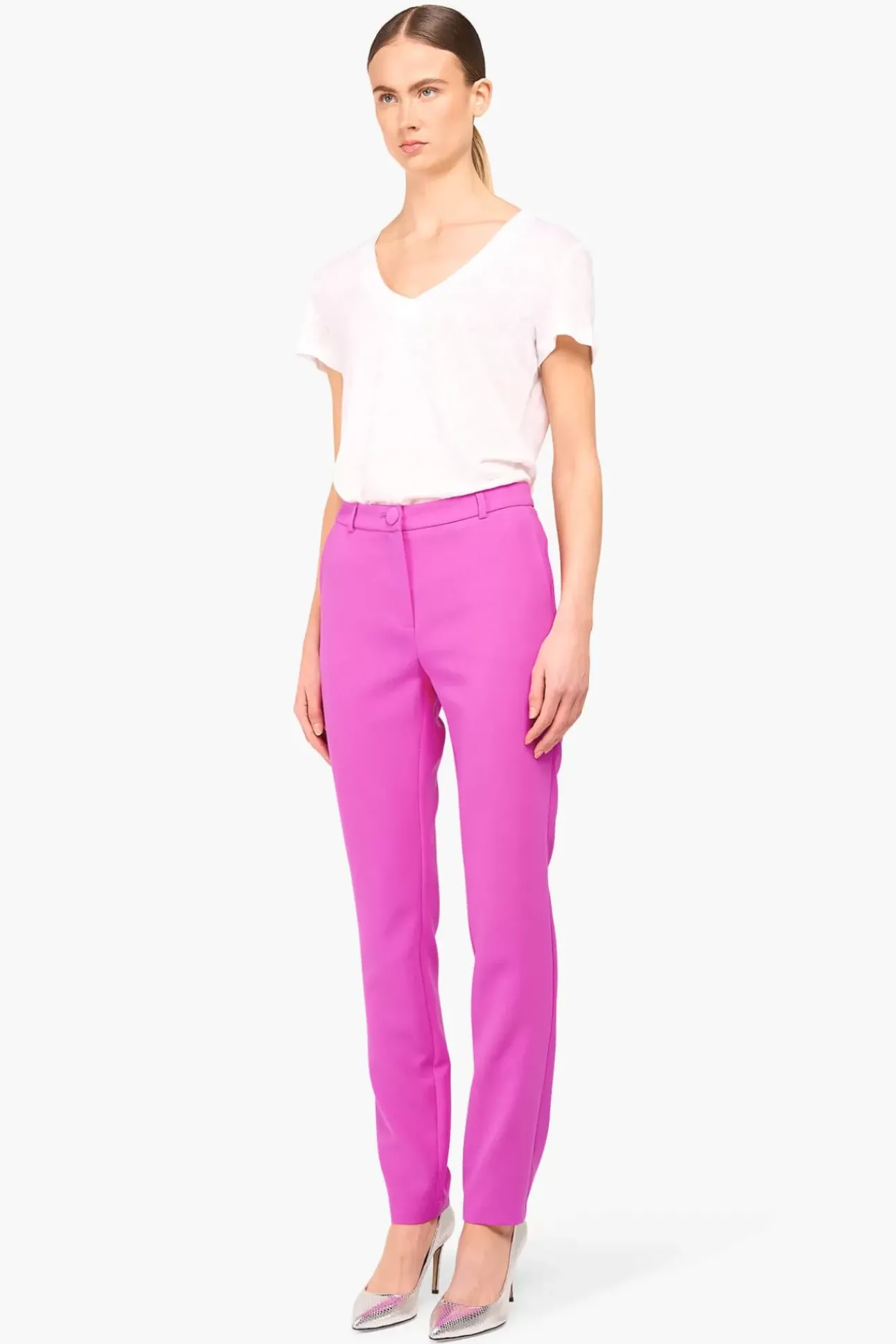 JANICE Broeken^Broek Dames Curtis Roze