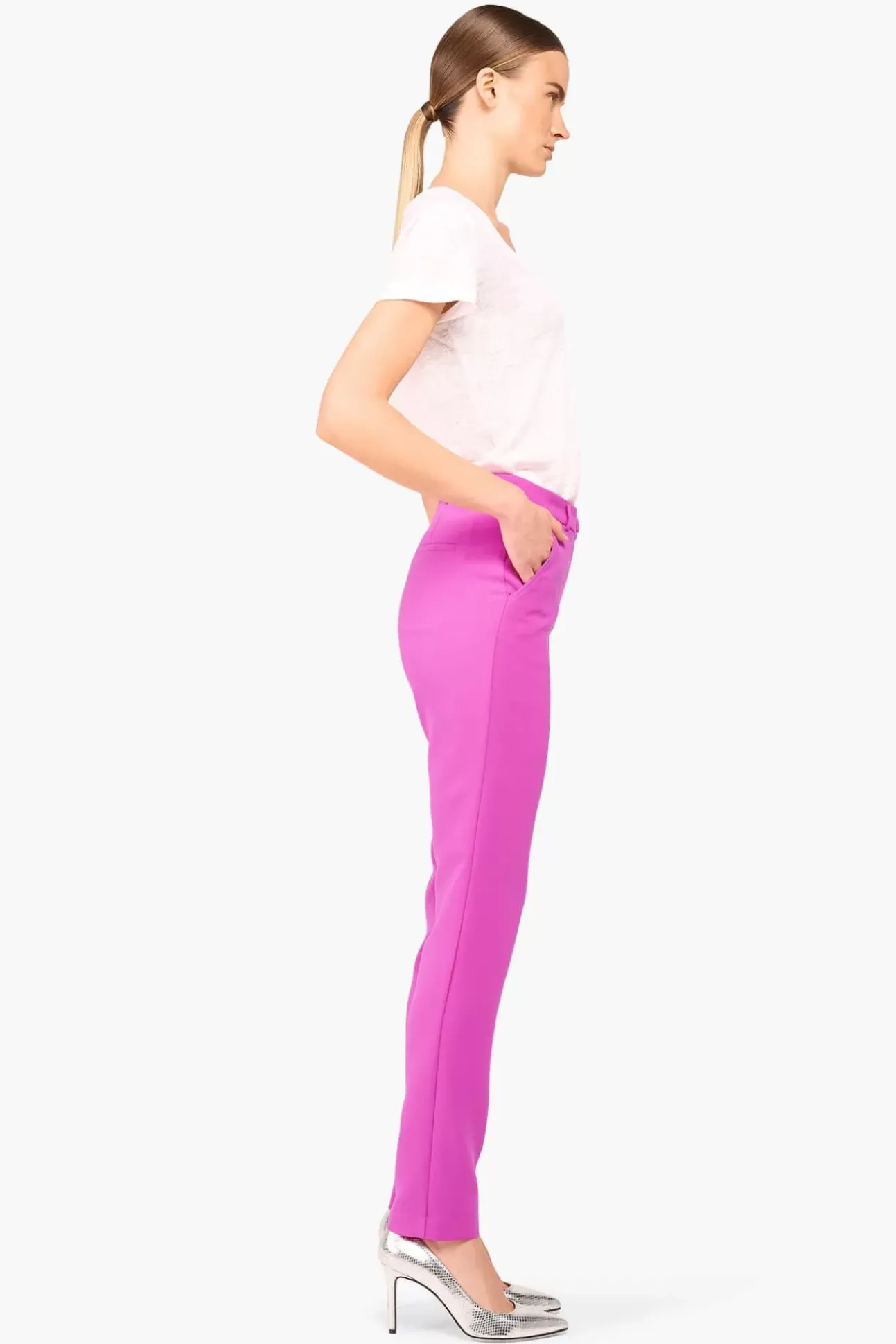 JANICE Broeken^Broek Dames Curtis Roze