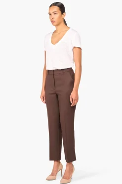 JANICE Broeken^Broek Dames Sean Bruin