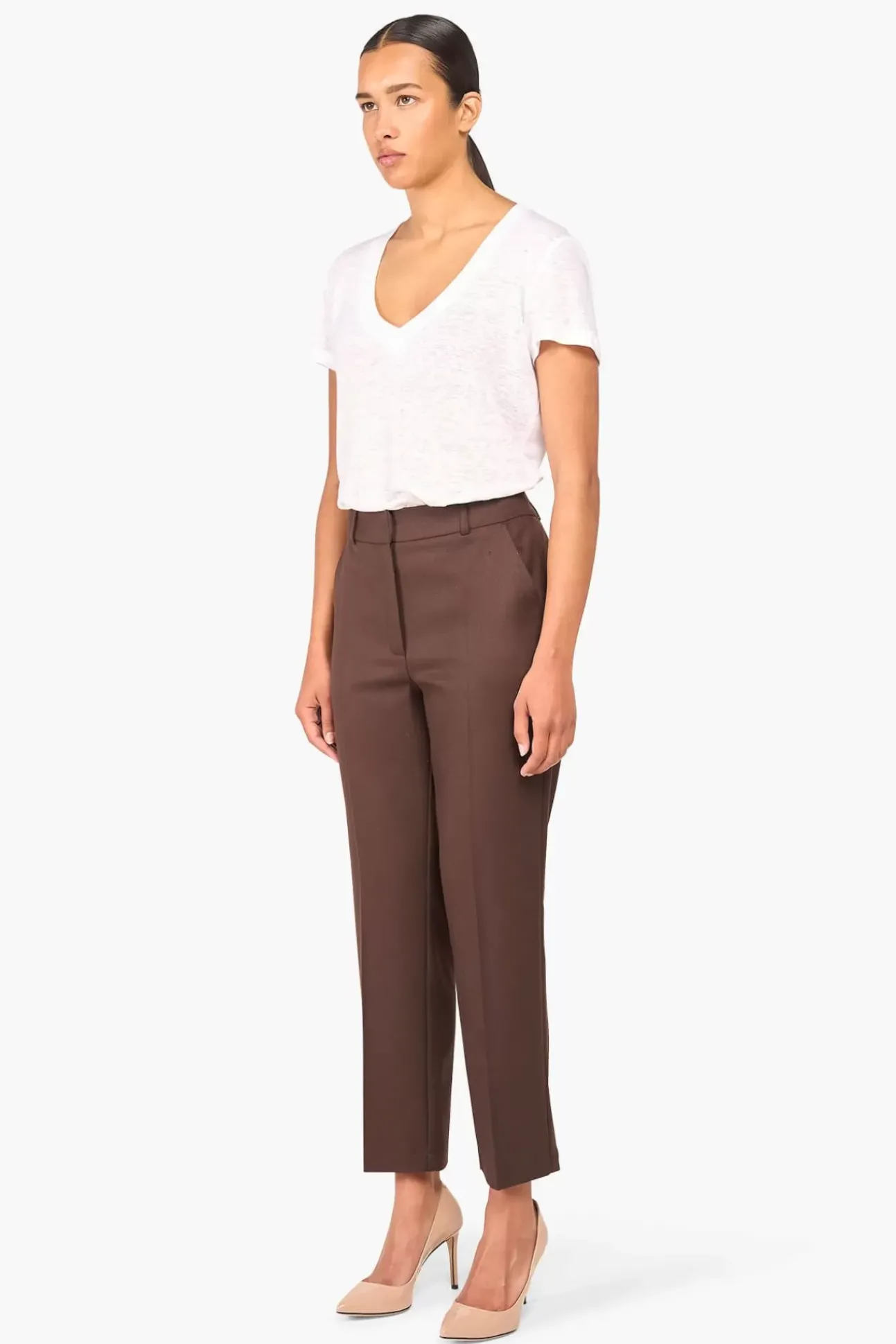 JANICE Broeken^Broek Dames Sean Bruin
