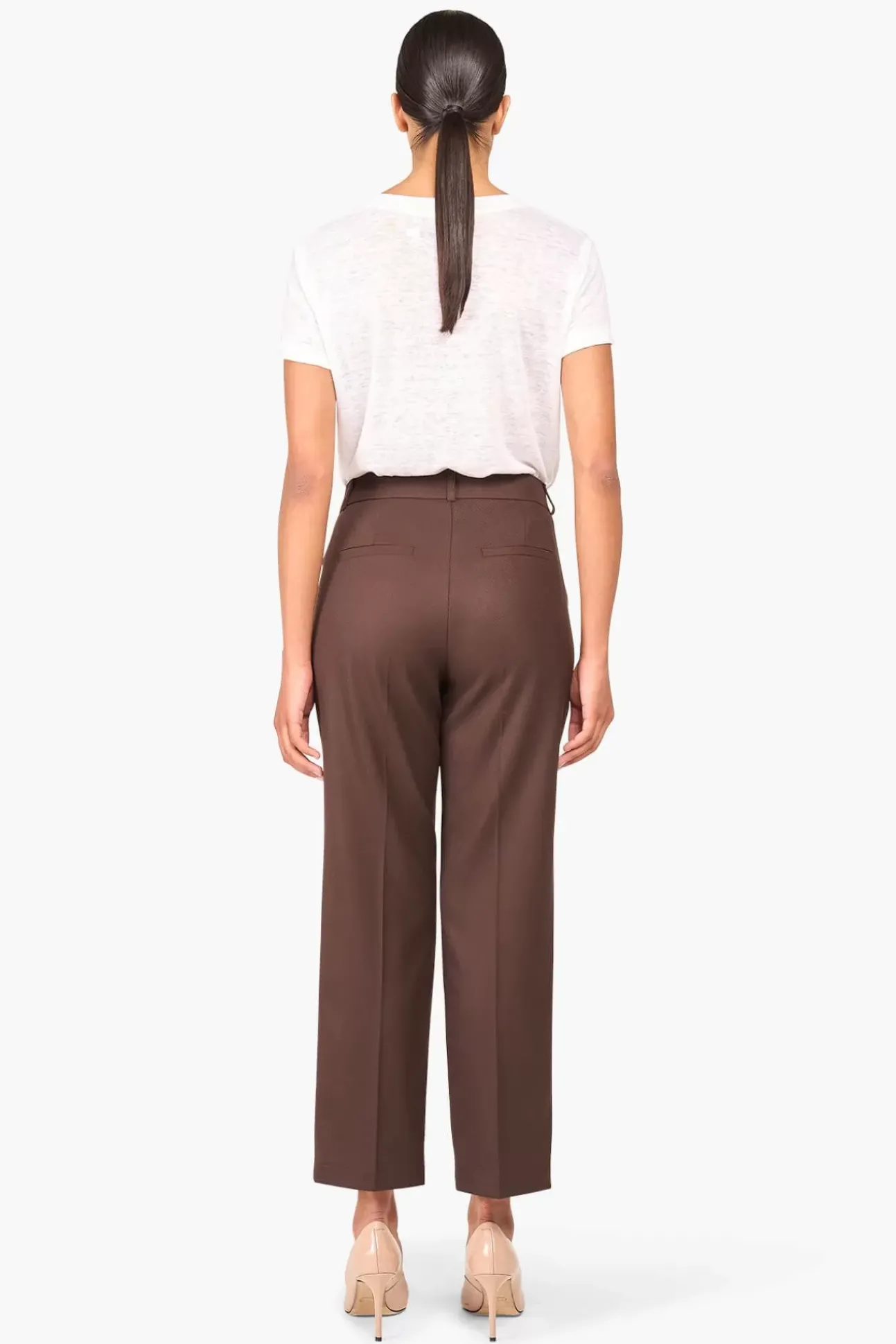 JANICE Broeken^Broek Dames Sean Bruin