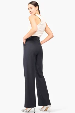 JANICE Broeken^Broek Dames Streep Pete Blauw