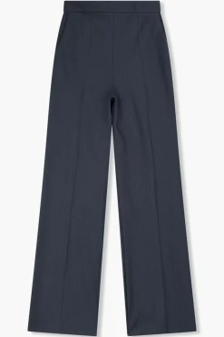 JANICE Broeken^Broek Dames Streep Pete Blauw