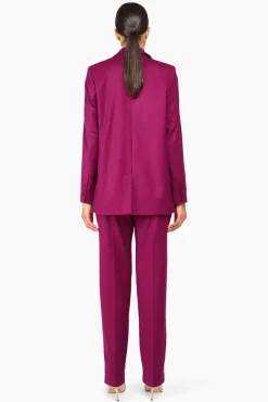 JANICE Pakken^Burgundy Dames Pak