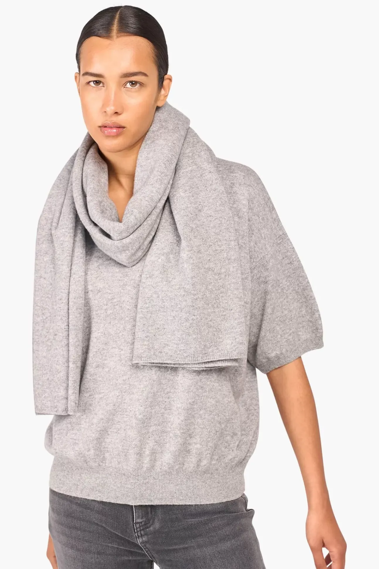 JANICE Sweaters & Truien^Cashmere Blend Trui Dames Romeo Grey