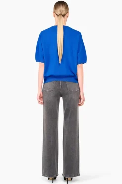 JANICE Sweaters & Truien^Cashmere Blend Truitje Dames Romeo Blue