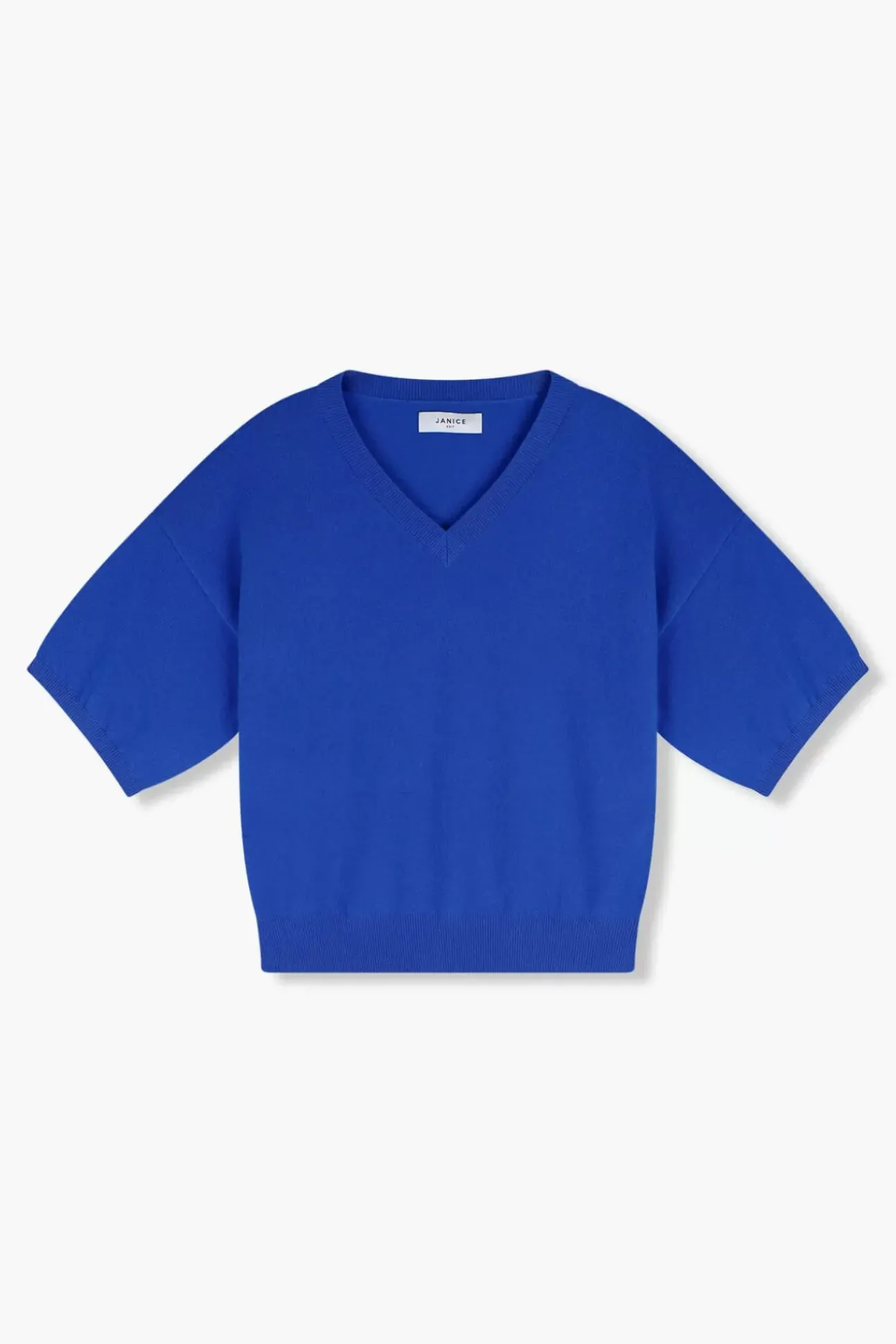 JANICE Sweaters & Truien^Cashmere Blend Truitje Dames Romeo Blue