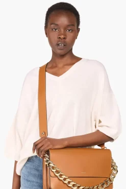 JANICE Sweaters & Truien^Cashmere Blend Truitje Romeo Off White