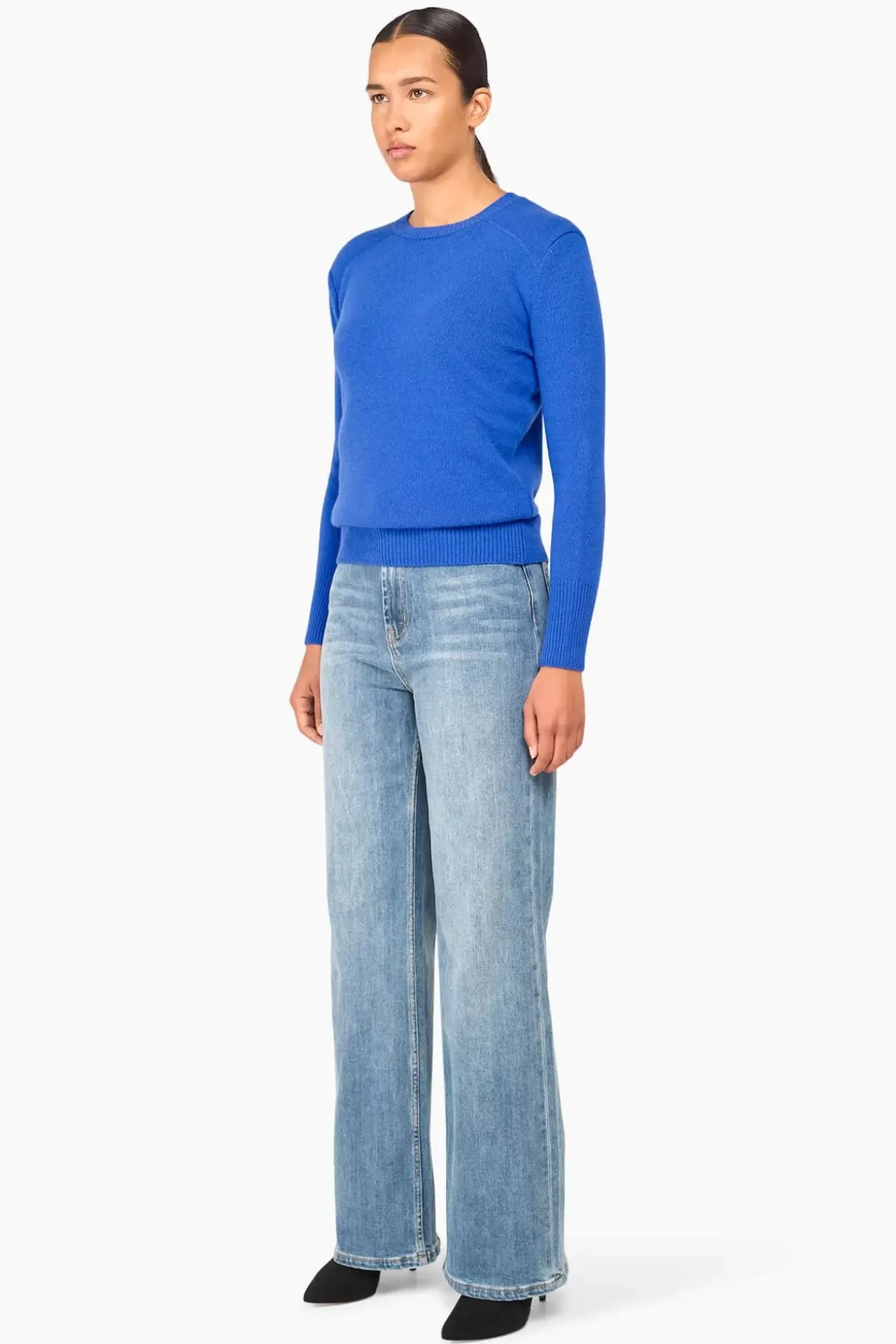 JANICE Sweaters & Truien^Cashmere Trui Dames Brody Blauw