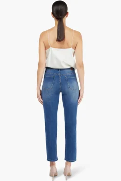 JANICE Denim^Donker Blauwe Mom Jeans Cooper Blue 111