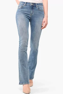 JANICE Denim^Flared Jeans Dames Arlo Blue 395