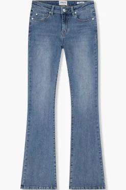 JANICE Denim^Flared Jeans Dames Arlo Blue 395
