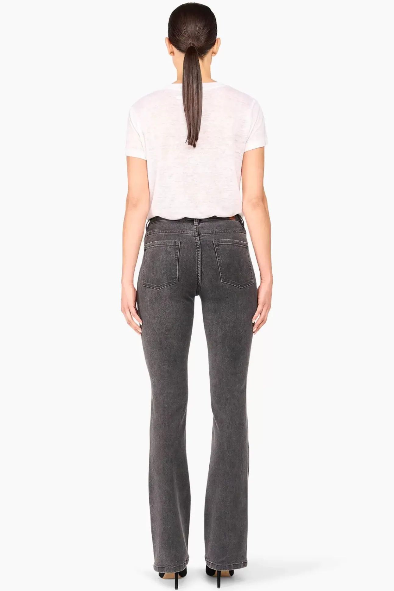 JANICE Denim^Flared Jeans Dames Arlo Grijs 811