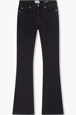 JANICE Denim^Flared Jeans Dames Arlo Zwart 410