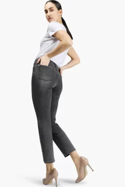 JANICE Denim^Grijze Mom Jeans Cooper Grey 007