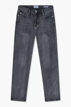 JANICE Denim^Grijze Mom Jeans Cooper Grey 007