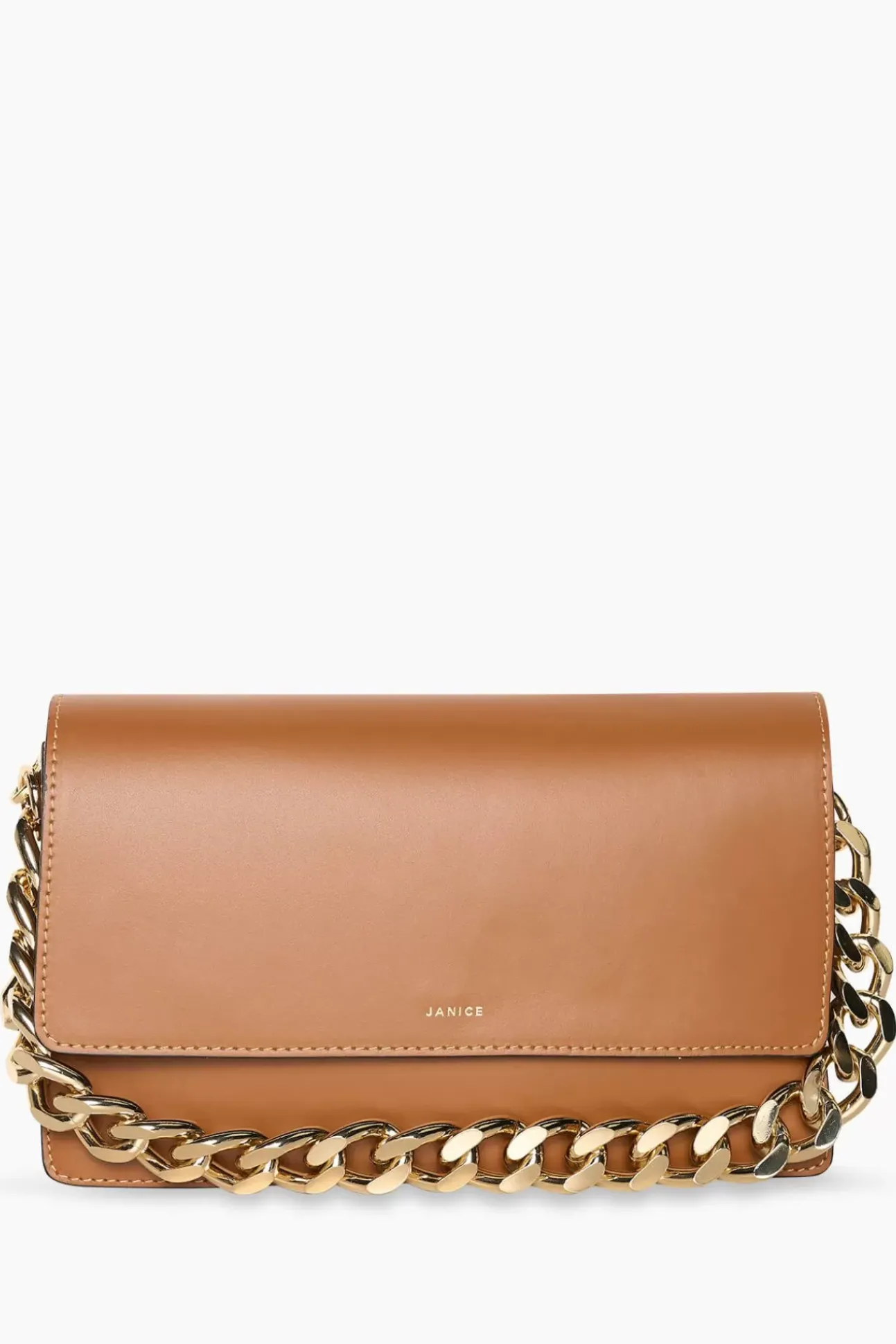 JANICE Tassen^Handtas Dames Leer Rocco Cognac