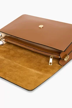 JANICE Tassen^Handtas Dames Leer Rocco Cognac